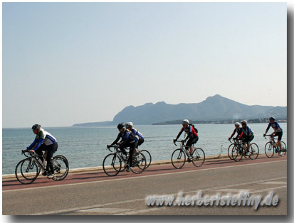 Radfahren Bucht von Pollenca Mallorca